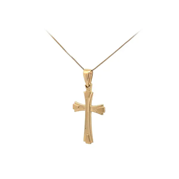 Gold Cross Pendant