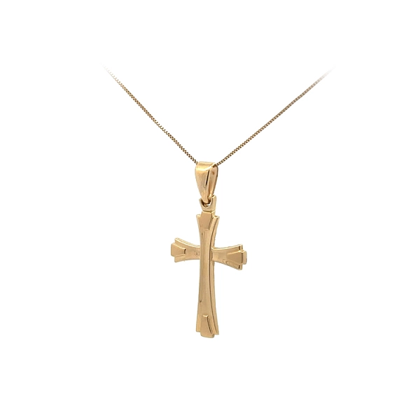 Gold Cross Pendant