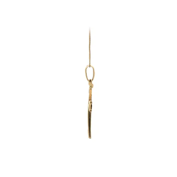 Gold Cross Pendant