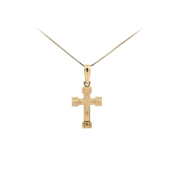 Gold Cross Pendant