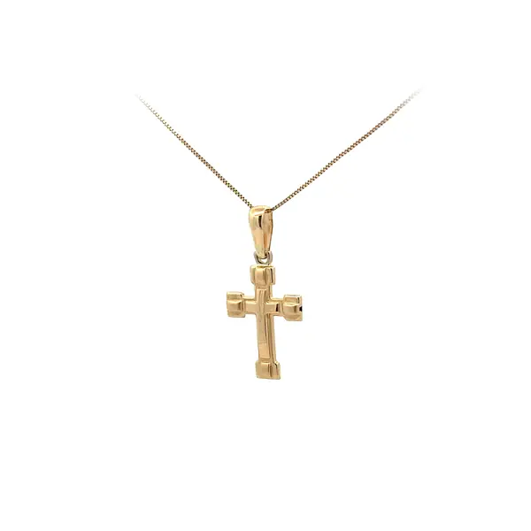 Gold Cross Pendant