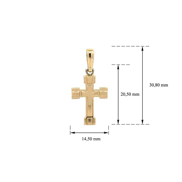 Gold Cross Pendant