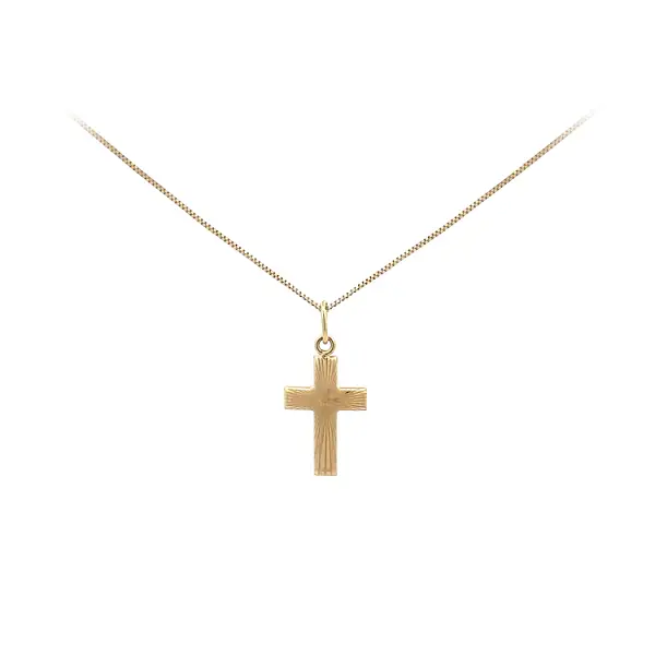 Gold Cross Pendant