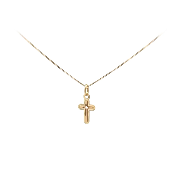 Gold Cross Pendant