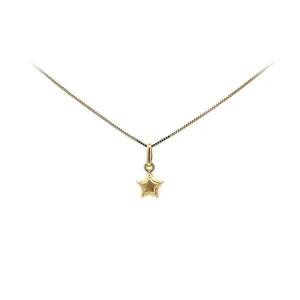Gold Starfish Pendant