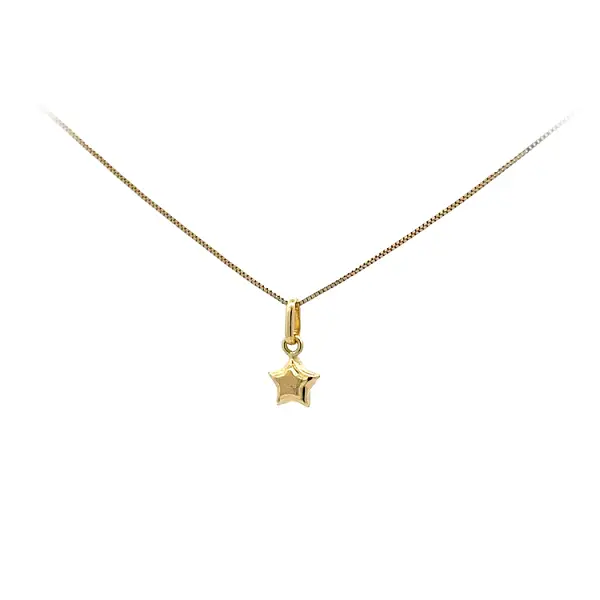 Gold Starfish Pendant