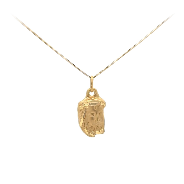 Gold Pendant Jesus Christ