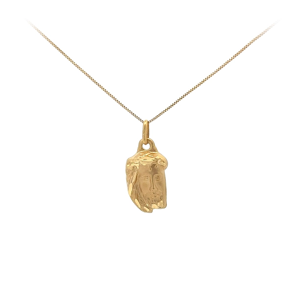 Gold Pendant Jesus Christ