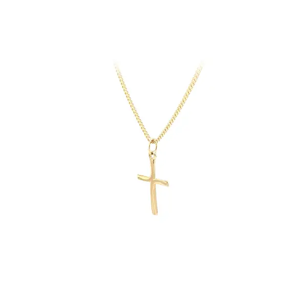 Gold Cross Pendant
