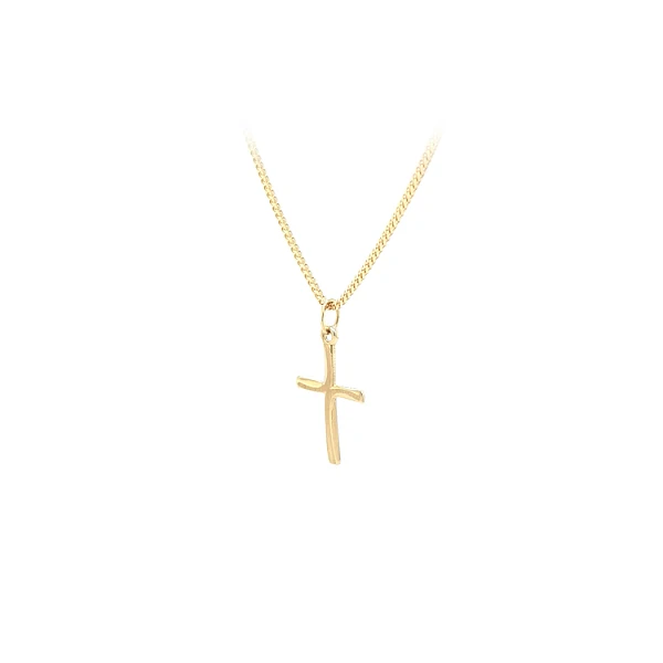 Gold Cross Pendant