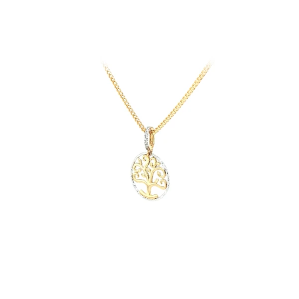 Pendant Tree of Life made of Combination Gold
