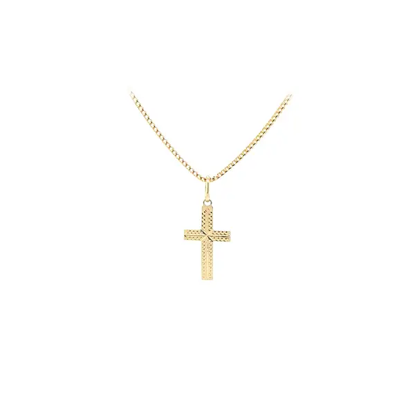 Gold Cross Pendant