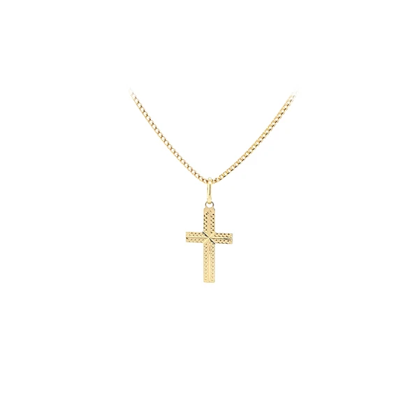 Gold Cross Pendant