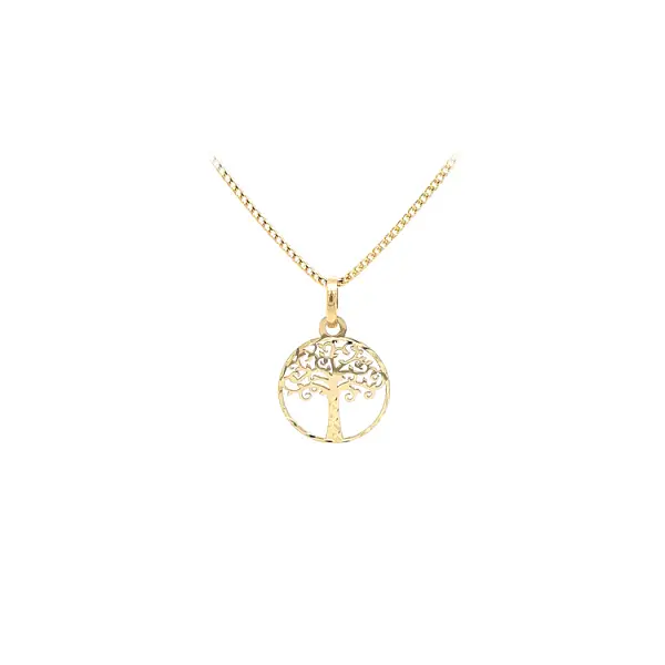 Gold Pendant Tree of Life