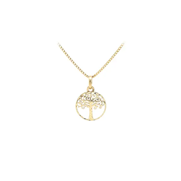 Gold Pendant Tree of Life
