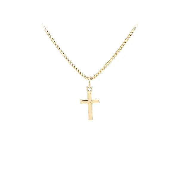 Gold Cross Pendant