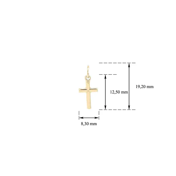 Gold Cross Pendant