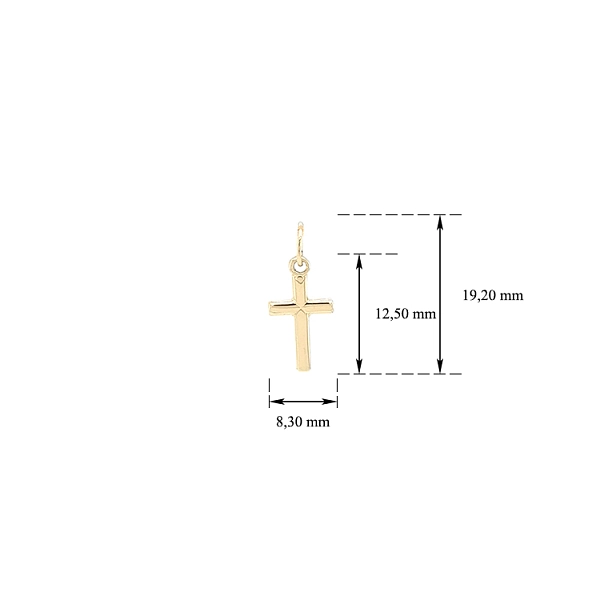 Gold Cross Pendant