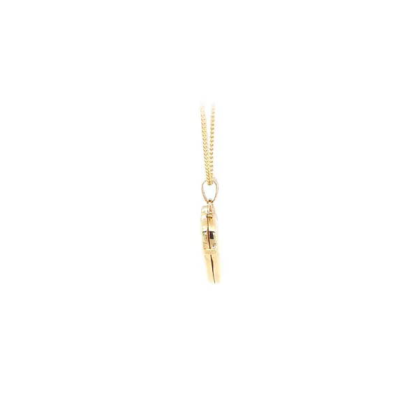 Gold Pendant Pendant Heart for Photo