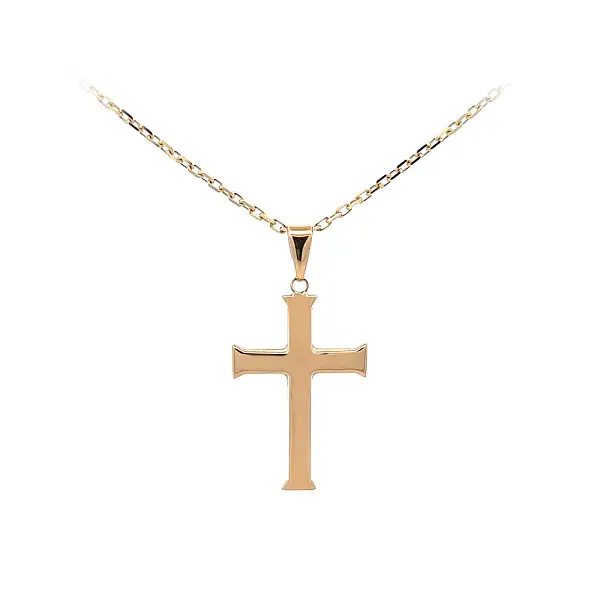 Gold Cross Pendant