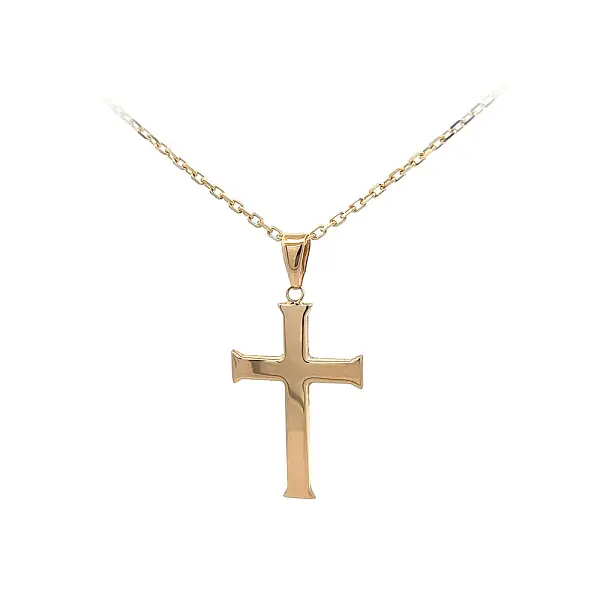 Gold Cross Pendant