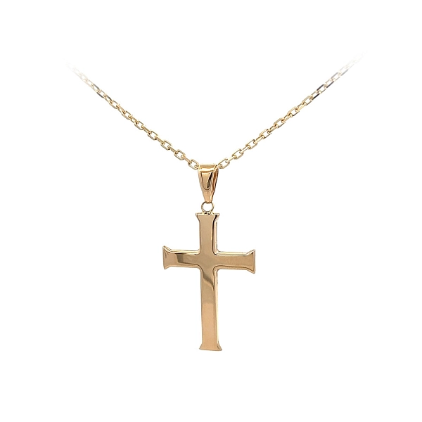 Gold Cross Pendant