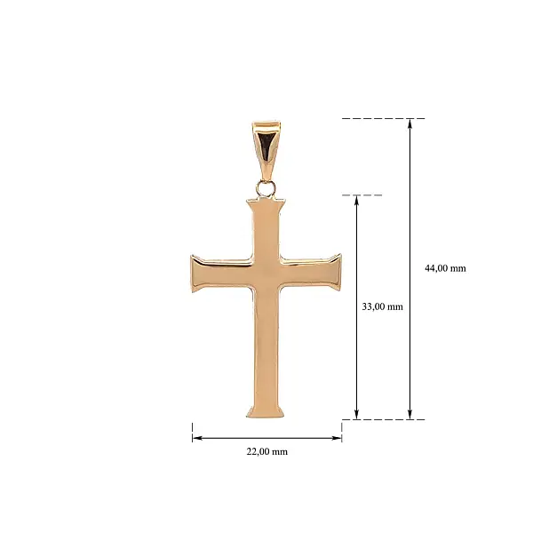 Gold Cross Pendant