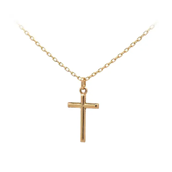 Gold Cross Pendant