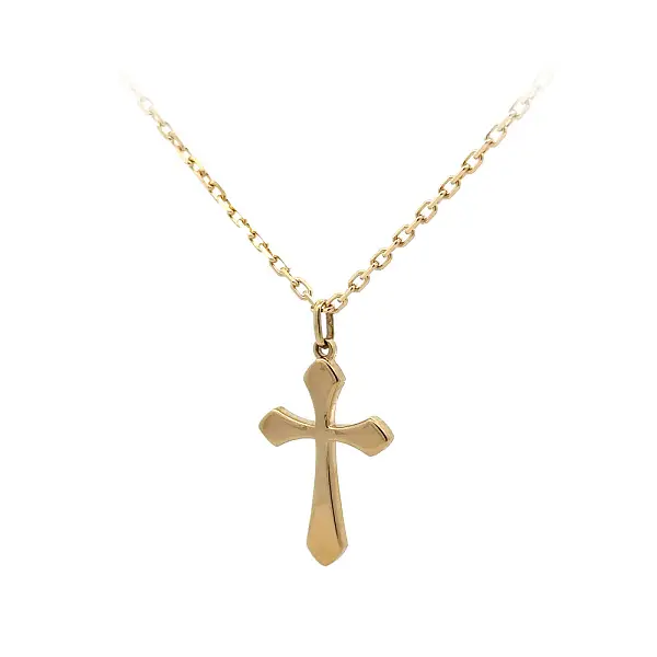 Gold Cross Pendant