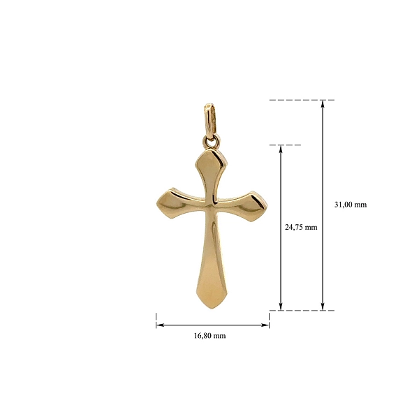 Gold Cross Pendant