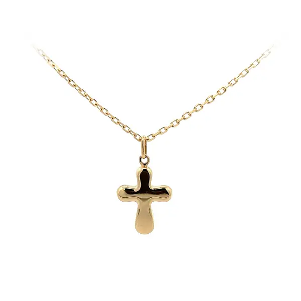Gold Cross Pendant