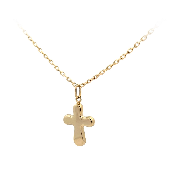 Gold Cross Pendant