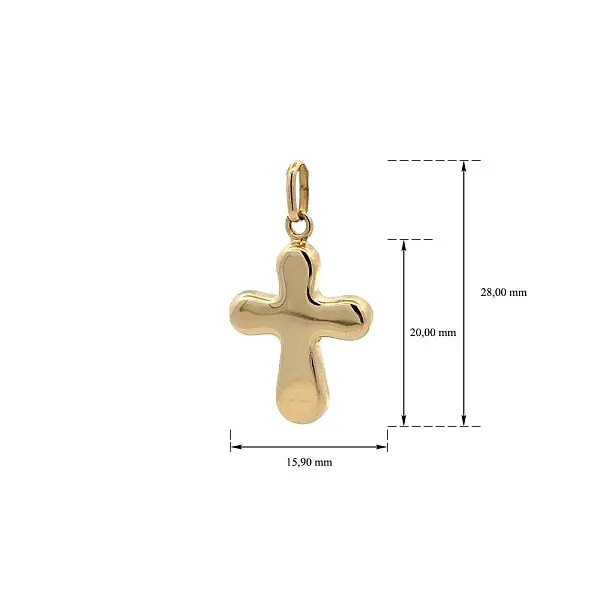 Gold Cross Pendant