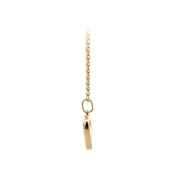 Gold Pendant Heart
