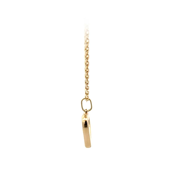 Gold Pendant Heart