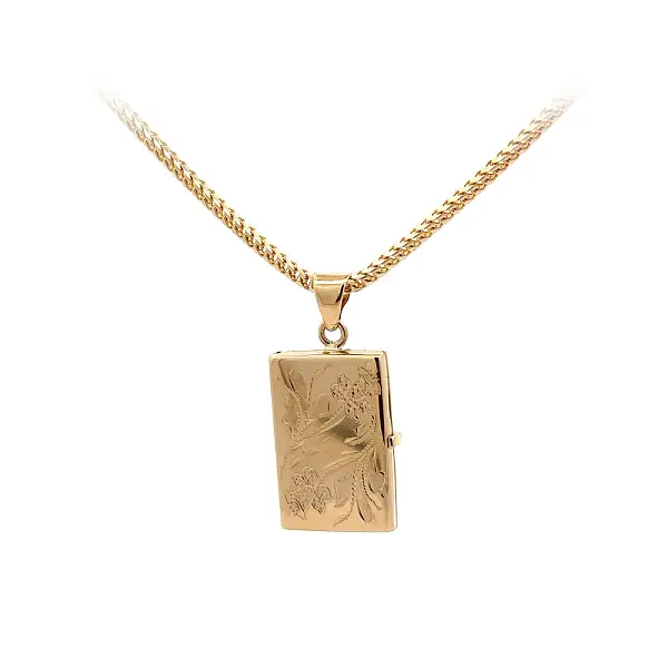 Golden Locket for Photo