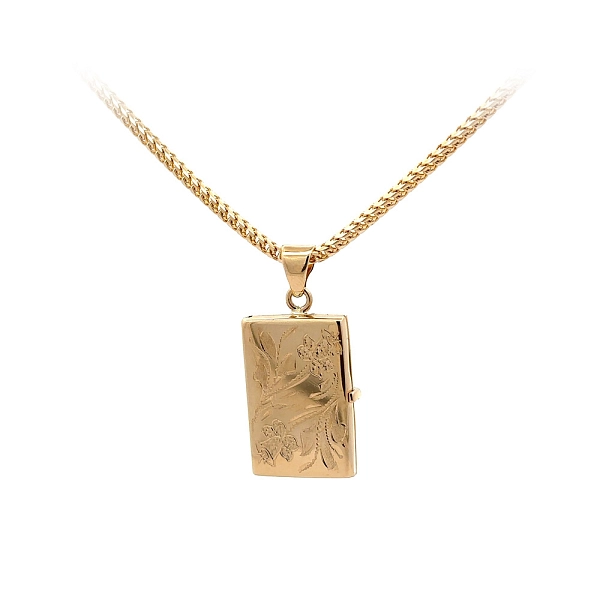 Golden Locket for Photo