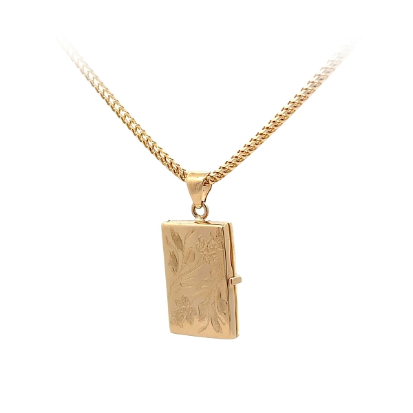 Golden Locket for Photo