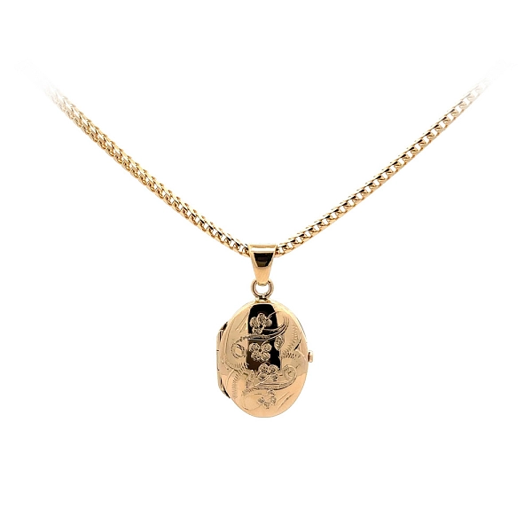 Golden Locket for Photo