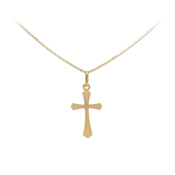 Gold Cross Pendant