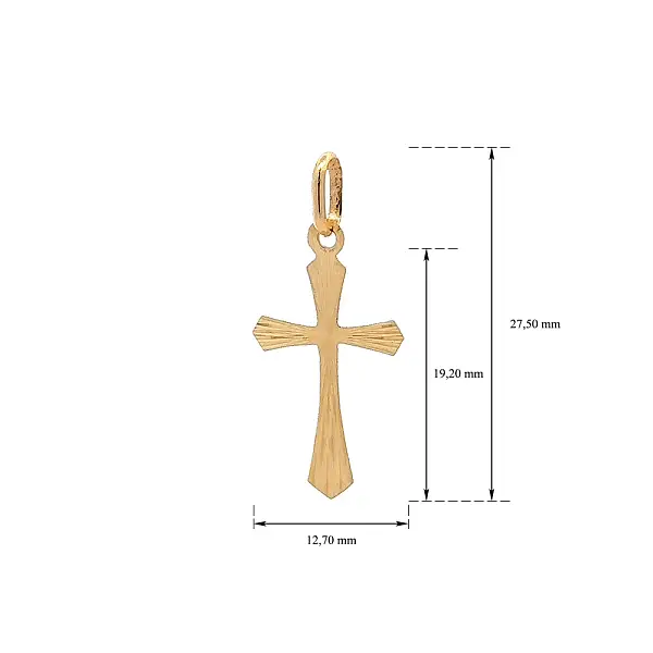 Gold Cross Pendant