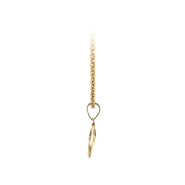 Gold Pendant Heart
