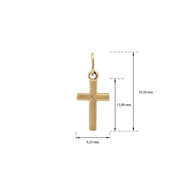 Gold Cross Pendant