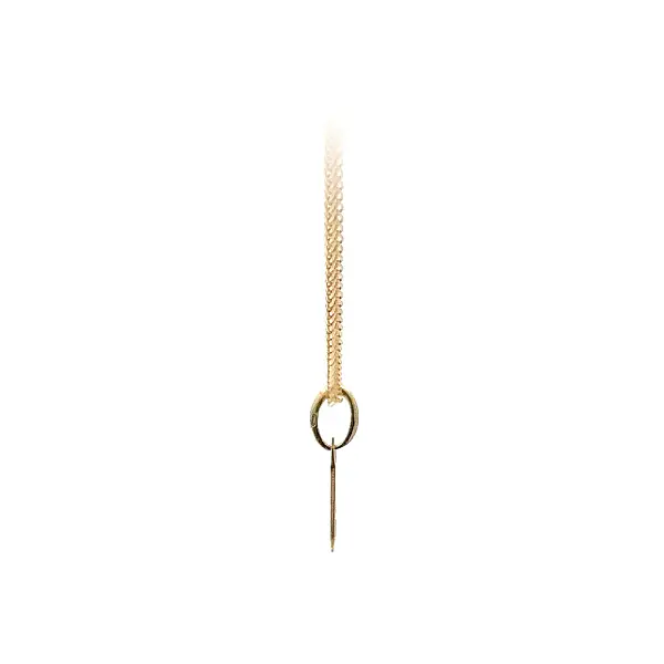 Gold Pendant Letter A