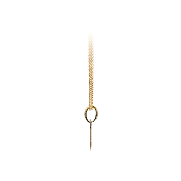 Gold Pendant Letter A