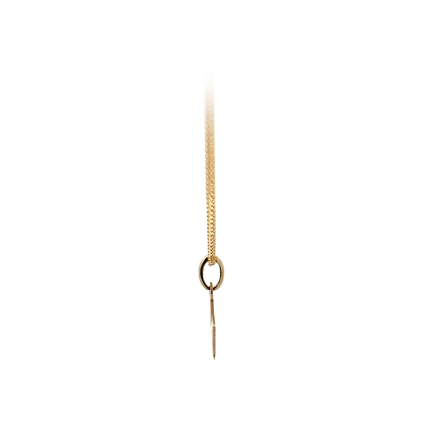 Gold Pendant Letter M