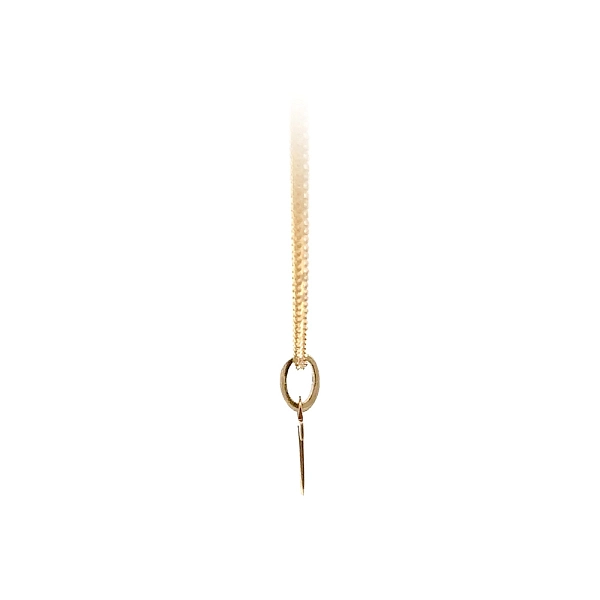 Gold Pendant Letter T