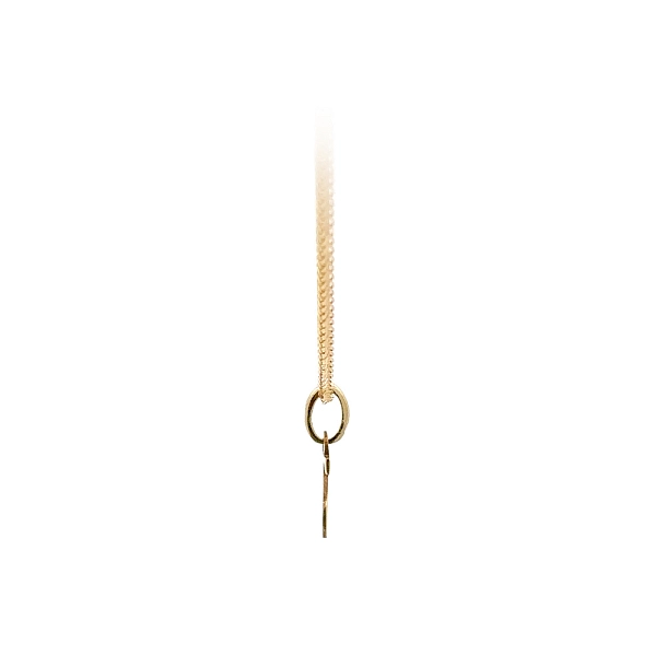 Gold Pendant Letter S