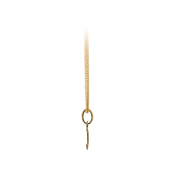 Gold Pendant Letter C