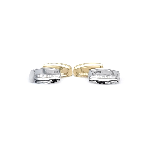 Gold Combination Cufflinks